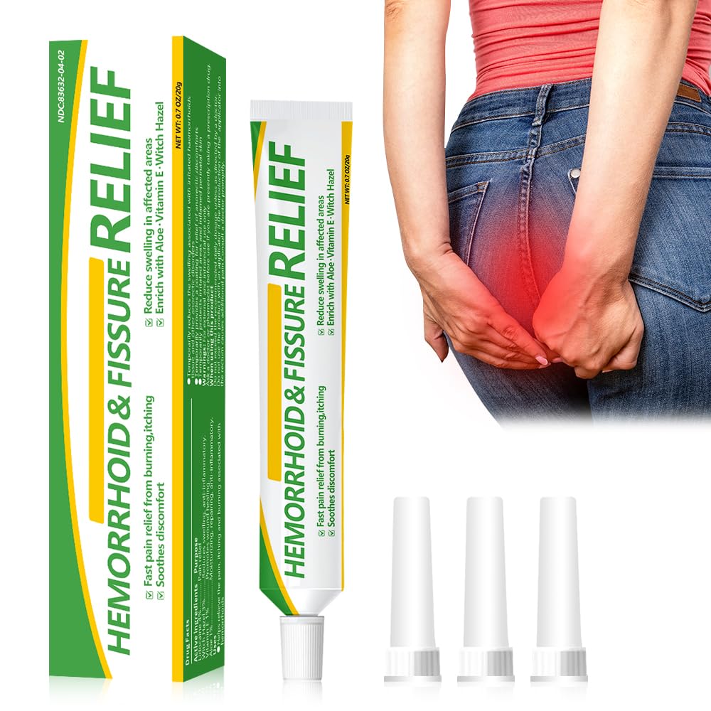 RHAICARE Hemorrhoid and Fissure Treatment Cream,Hemorrhoidal Ointment for Fast Acting Itch, Swelling, and Maximum Strength Pain Relief RHAICARE uk supplements