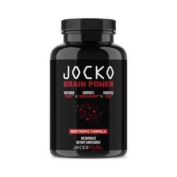 Jocko Fuel Brain Power - Nootropic Dietary Supplements for Memory & Focus wiht L Theanine, L Carnitine- Energy & Focus Supplement (90 Capsules) Jocko Fuel uk supplements