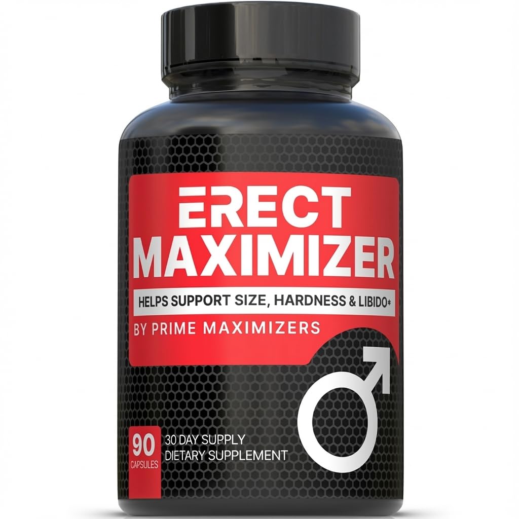 Premium Male Enhancement | Rapid Acting Blood Flow Support | Bigger, Rock Hard, Longer | 9 in 1 Intimacy Complex to Restore Confidence, California Manufactured, 3rd Party Tested – 90 Caps PRIME MAXIMIZERS uk supplements