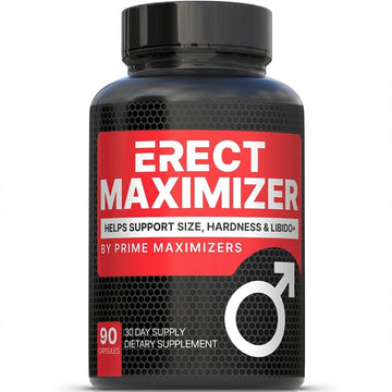 Premium Male Enhancement | Rapid Acting Blood Flow Support | Bigger, Rock Hard, Longer | 9 in 1 Intimacy Complex to Restore Confidence, California Manufactured, 3rd Party Tested – 90 Caps PRIME MAXIMIZERS uk supplements