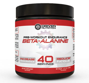 Driven Nutrition Beta Alanine, Unflavored - Preworkout Carnosine Booster for Physical Driven Nutrition uk supplements