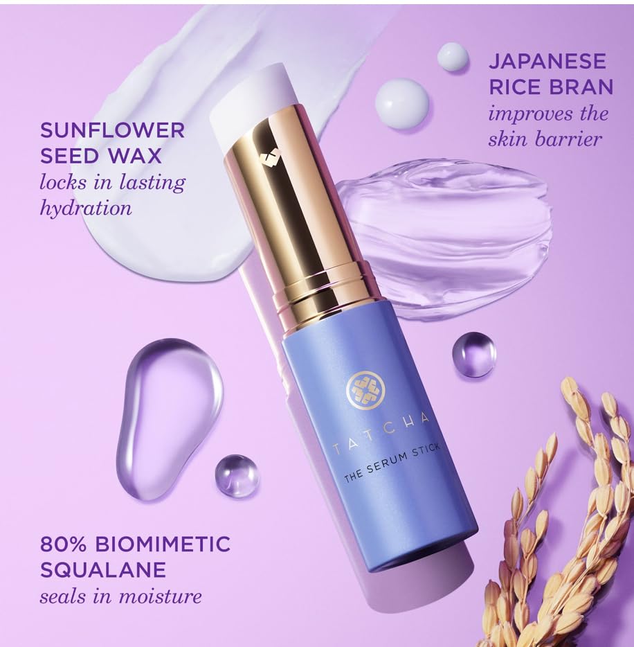 Tatcha The Serum Stick | Smooth Dry Fine Lines Instantly, Face & Eye Brightener Stick 8 G | 0.28 oz TATCHA uk supplements