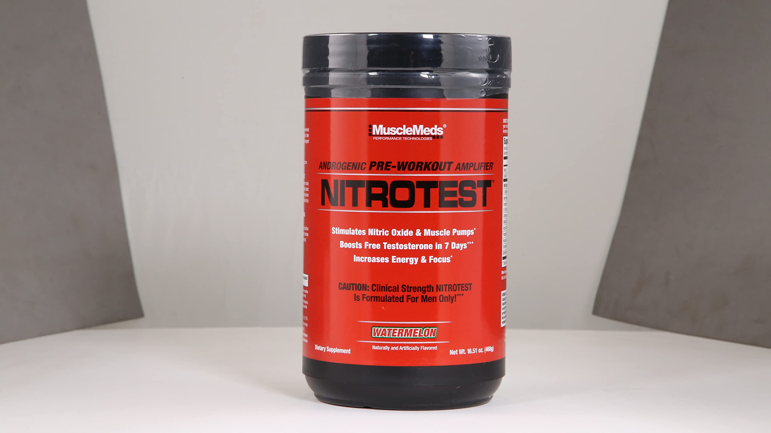 MuscleMeds Nitrotest Pre-Workout Supplement Drink, Boost Nitric Oxide, Testosterone MuscleMeds uk supplements
