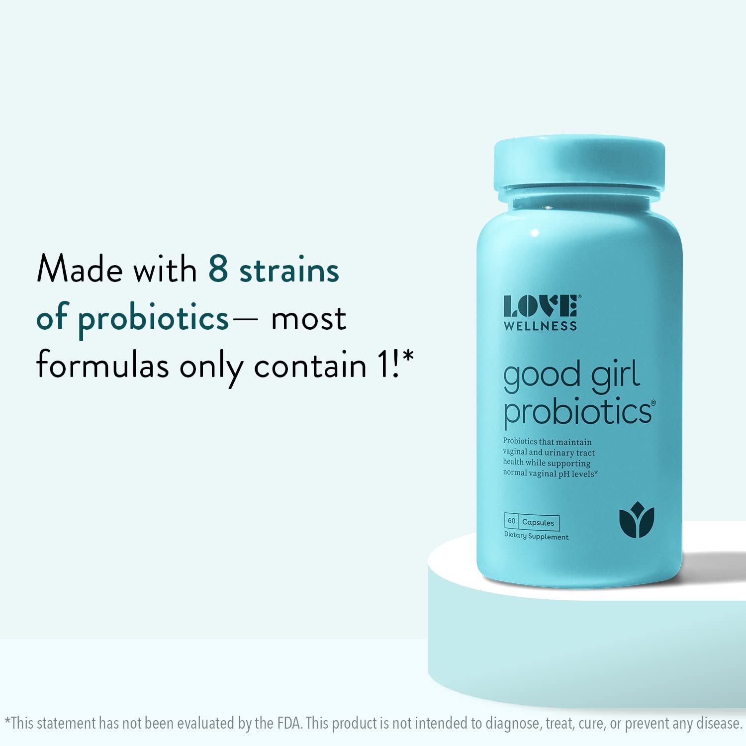 Love Wellness Vaginal Probiotics for Women, Good Girl Probiotics | pH Balance Supplement Love Wellness uk supplements