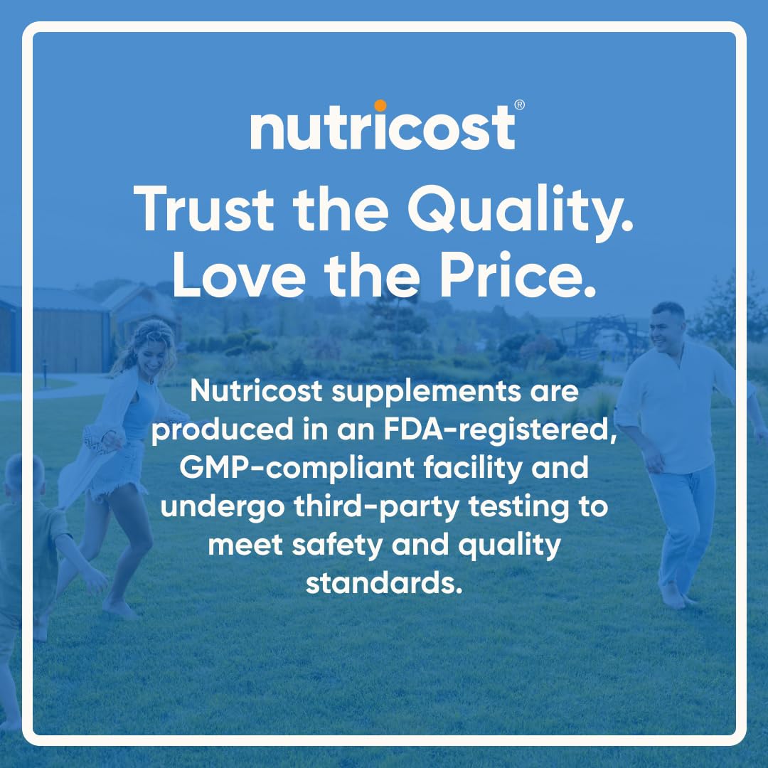 Nutricost Magnesium Complex 500mg, 240 Capsules - Magnesium Oxide, Citrate, and Glycinate - Gluten Free and Non-GMO Nutricost uk supplements