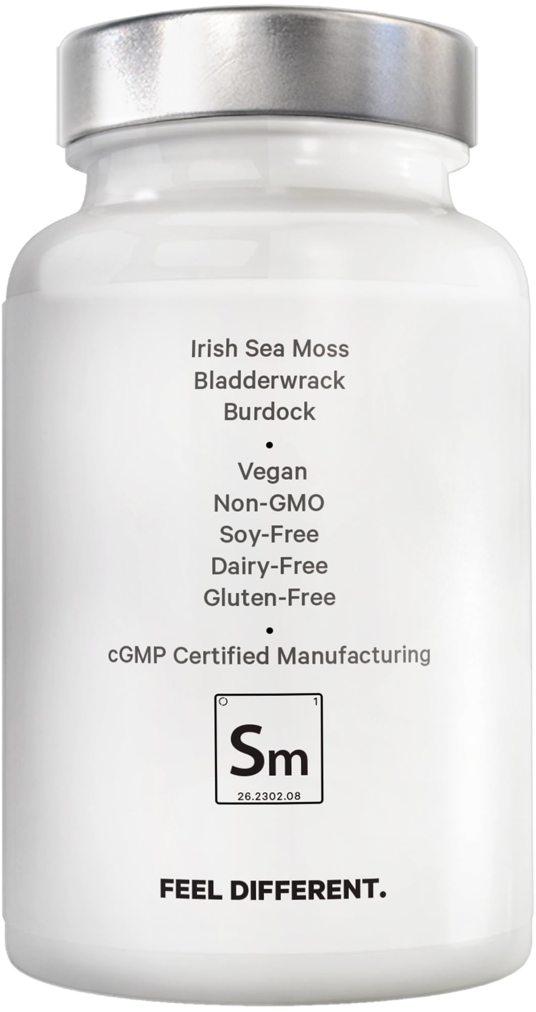 Amen Sea Moss Supplement - 1000mg Organic Irish Sea Moss, Bladderwrack, Burdock - Vitamin C, Aloe Vera, Black Pepper - Seaweed Superfood, Vitamins, Minerals, and Antioxidants - Non-GMO - 90 Capsules Amen uk supplements