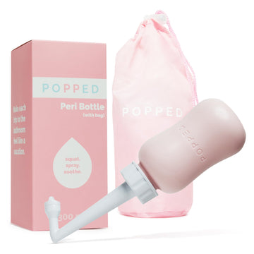 Popped Peri Bottle for Postpartum Care | Portable Bidet | Spray Bottle for Pain Relief, Tears POPPED uk supplements