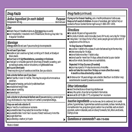 Amazon Basic Care Omeprazole Delayed Release Tablets 20 mg, Treats Frequent Amazon Basic Care uk supplements