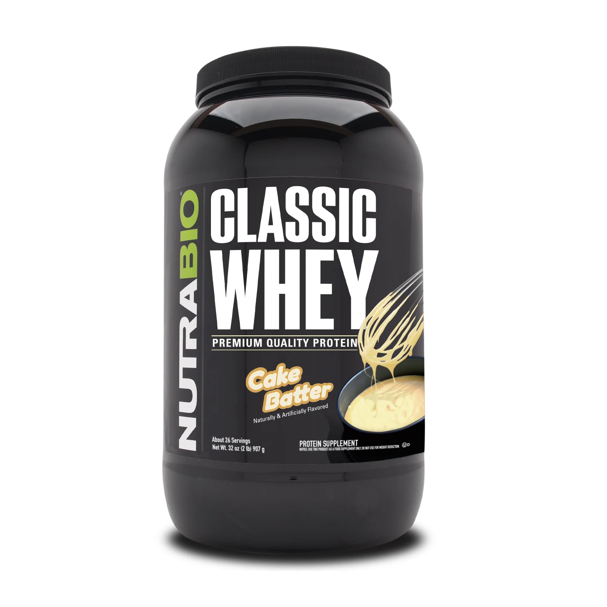 NutraBio Classic Whey Protein Powder- 25G Protein Per Scoop - Full-Spectrum Amino NutraBio uk supplements