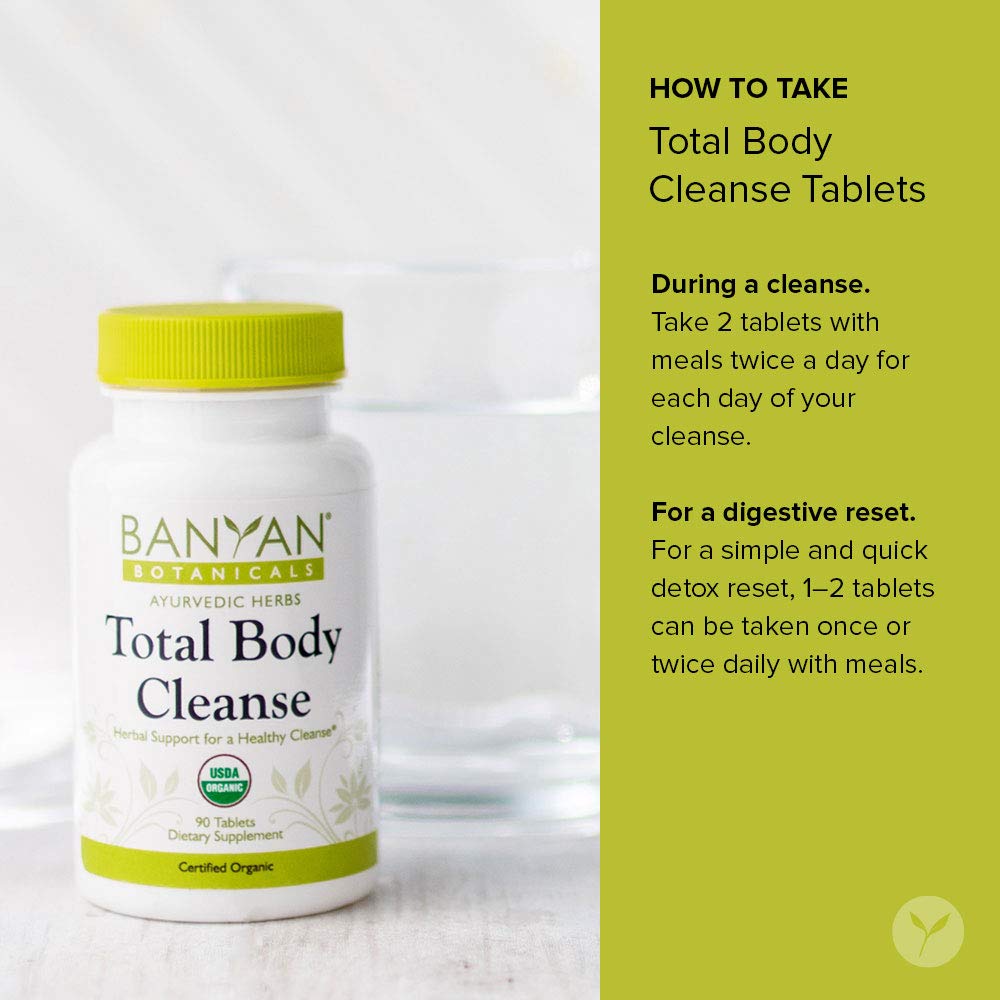 Banyan Botanicals Total Body Cleanse – Organic Detox Supplement with Amla & Manjistha Banyan Botanicals uk supplements