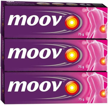 Moo Fast Quick Cream - 75g Pack of 3 | Suitable for Back, Muscle, Joint, Knee | Suitable for Sports & Gym Related Generic uk supplements