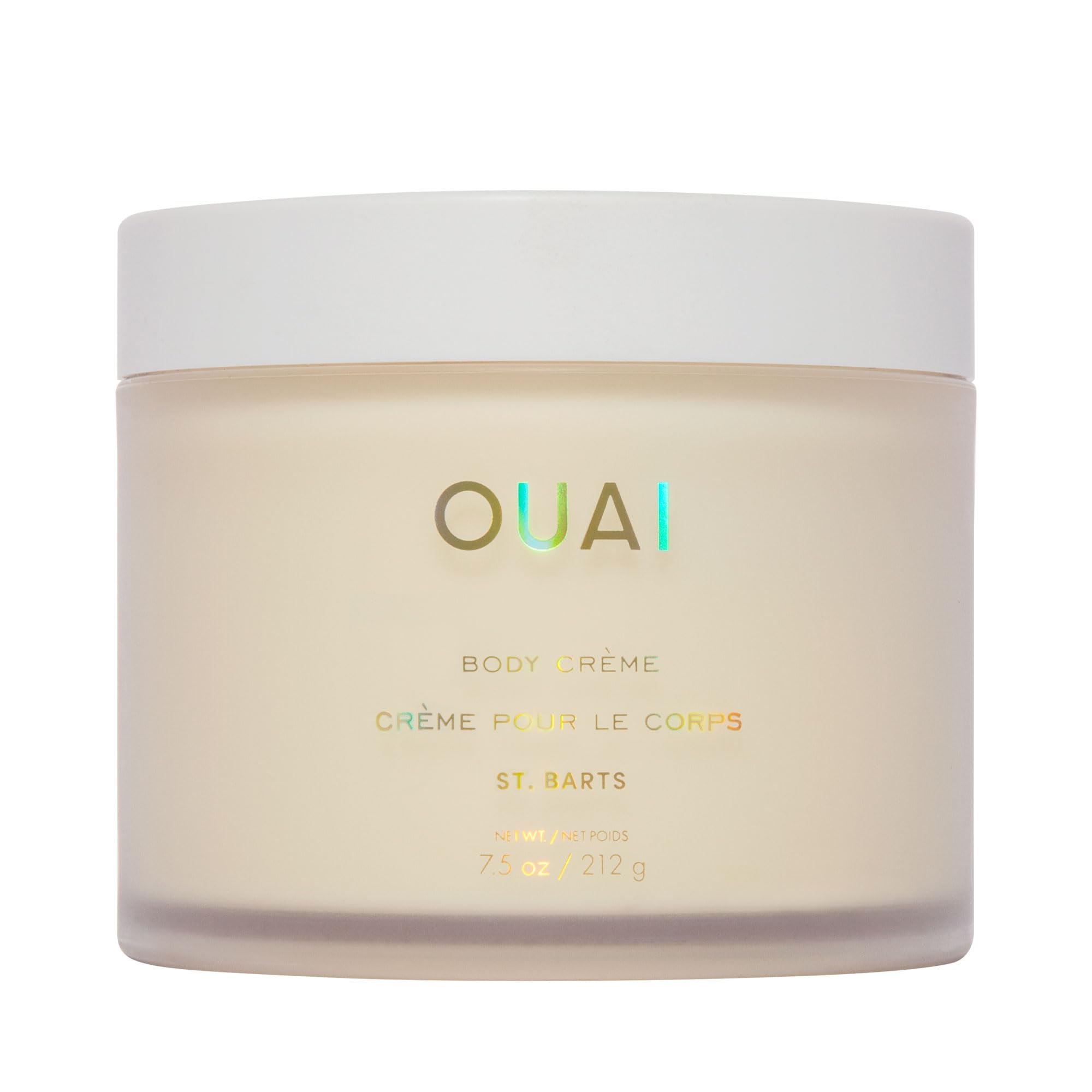 OUAI Body Cream, St. Barts - Hydrating Whipped Body Cream with Cupuaçu Butter, Coconut Oil and Squalane - Softens Skin and Delivers Healthy-Looking Glow - Sulfate-Free Skin Care (7.5 Oz) OUAI uk supplements