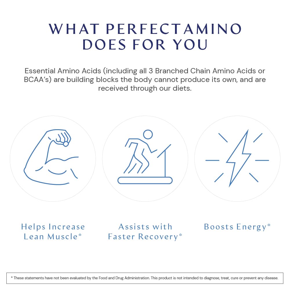BodyHealth PerfectAmino (600 ct) Easy to Swallow Tablets, Essential Amino Acids Supplement with BCAAs, Vegan Protein for Pre/Post Workout & Muscle Recovery with Lysine, Tryptophan, Leucine, Methionine BodyHealth uk supplements