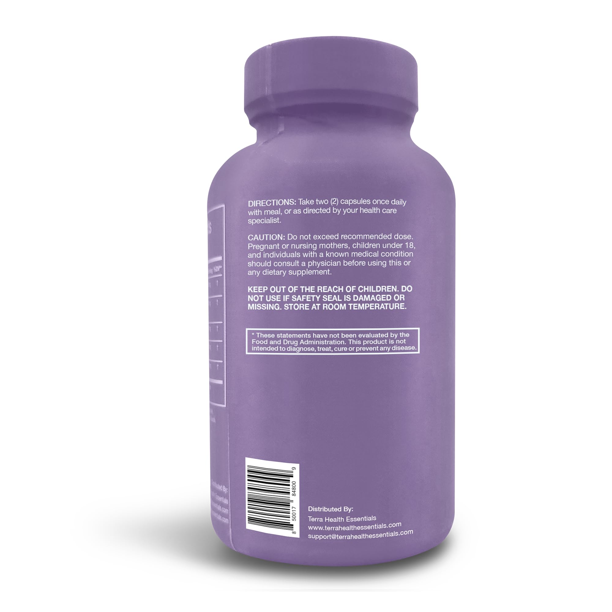 Terra Health Essentials Advanced Probiotics | 50 Billion CFU | Reduce Bloating & Gas, Immune Support | 30-Day Supply (60 Capsules) Terra Health Essentials uk supplements