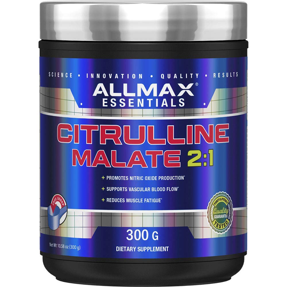 ALLMAX Essentials CITRULLINE MALATE 2:1 - 300 g Powder - Improves Endurance ALLMAX Nutrition uk supplements
