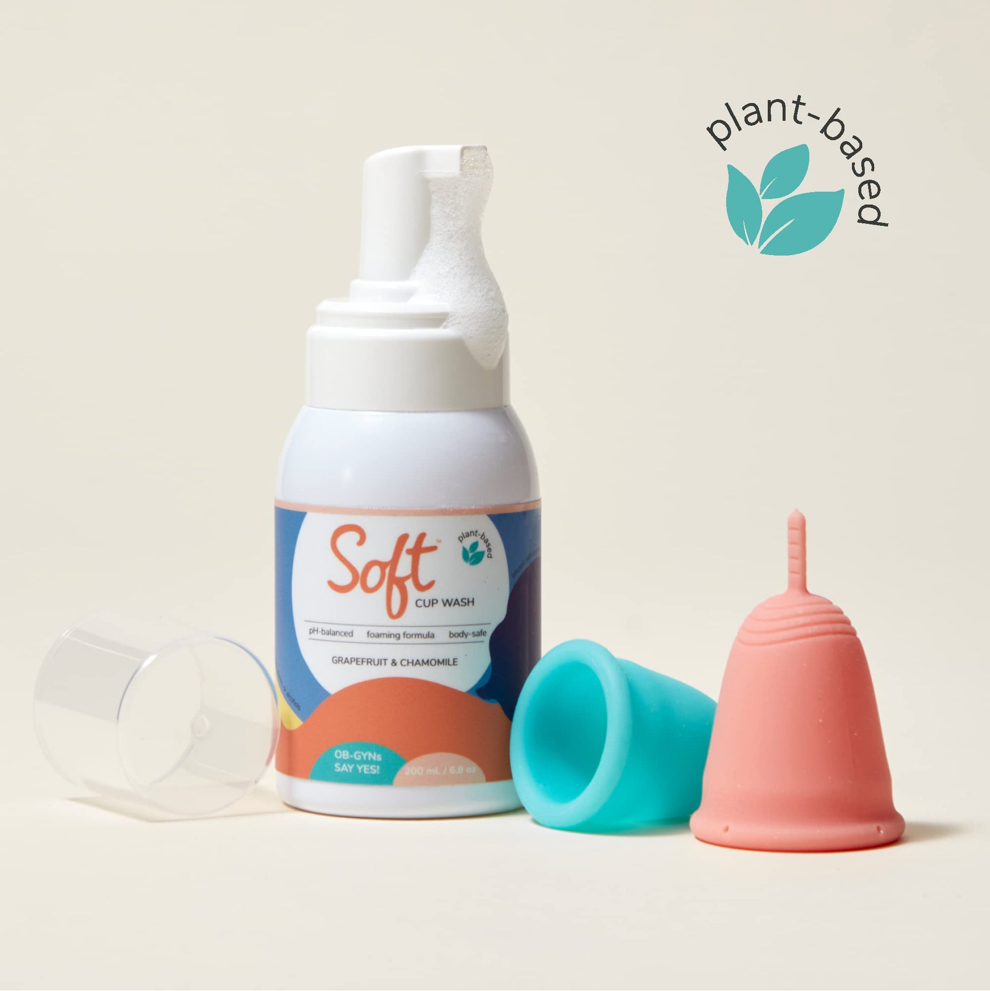 Soft Cup Wash | Menstrual Cup Cleanser for Silicone Period Cups | 6.8 oz | pH-Balanced Softcup uk supplements