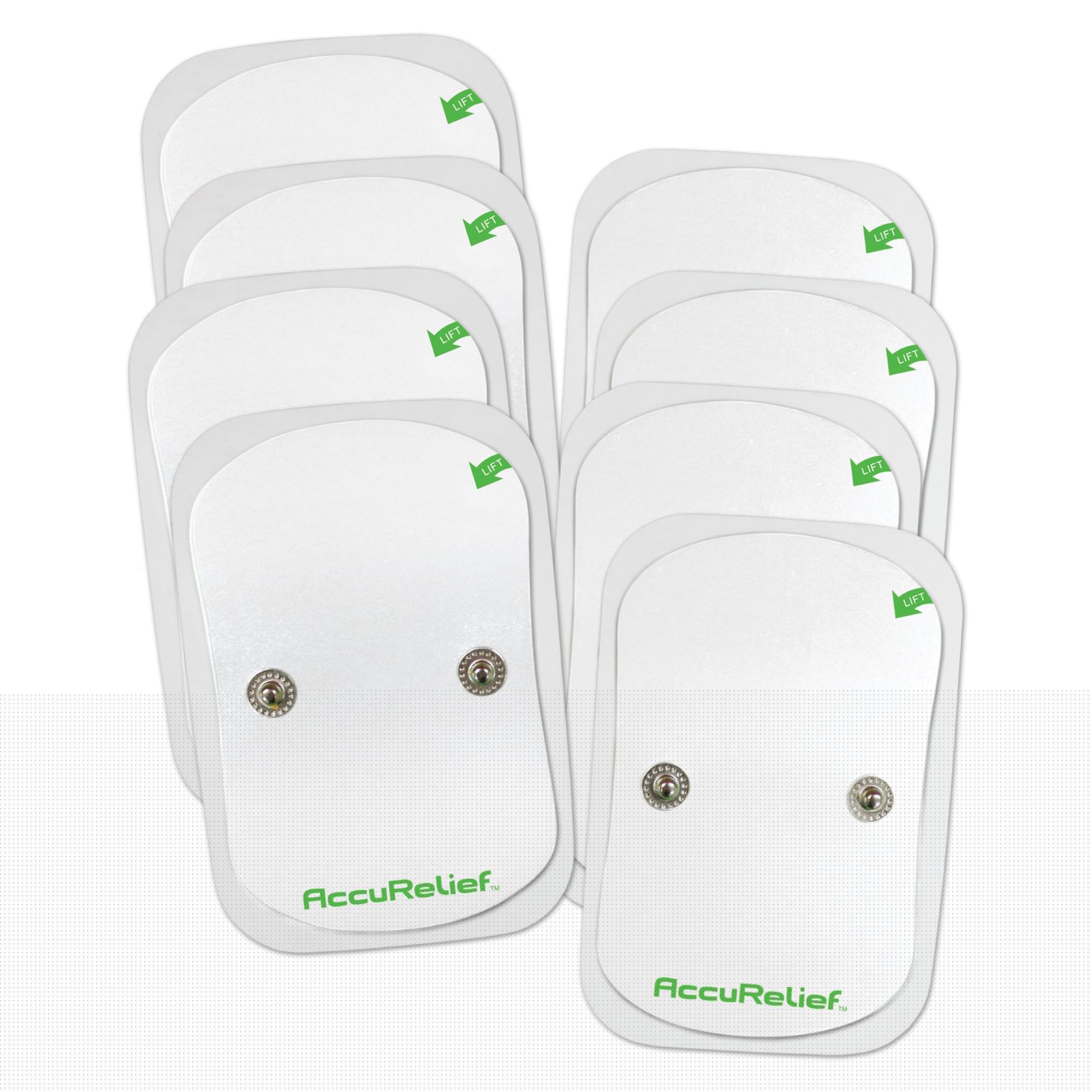 AccuRelief Wireless TENS Electrotherapy Pain Relief System Supply Kit (Packaging May Vary), Works with AccuRelief Wireless Remote Control TENS Device (ACRL-9000), 2 Pair (Pack of 1) AccuRelief uk supplements
