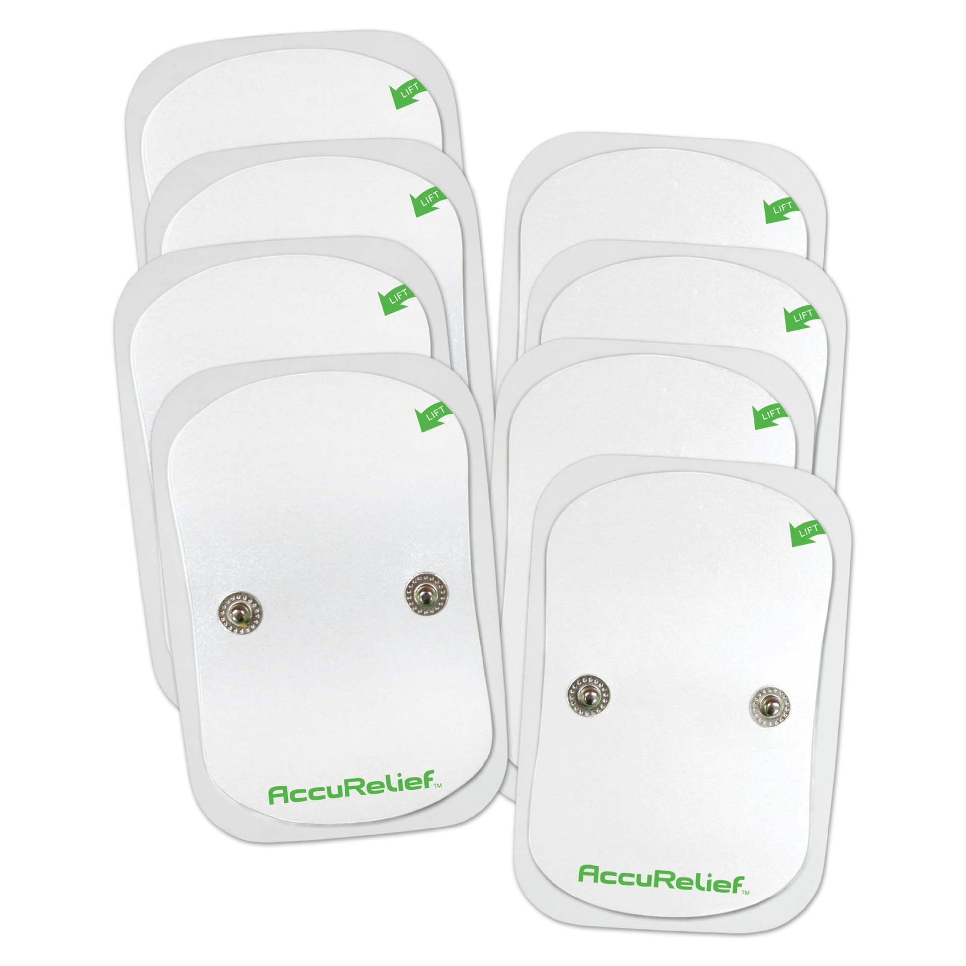 AccuRelief Wireless TENS Electrotherapy Pain Relief System Supply Kit (Packaging May Vary), Works with AccuRelief Wireless Remote Control TENS Device (ACRL-9000), 2 Pair (Pack of 1) AccuRelief uk supplements