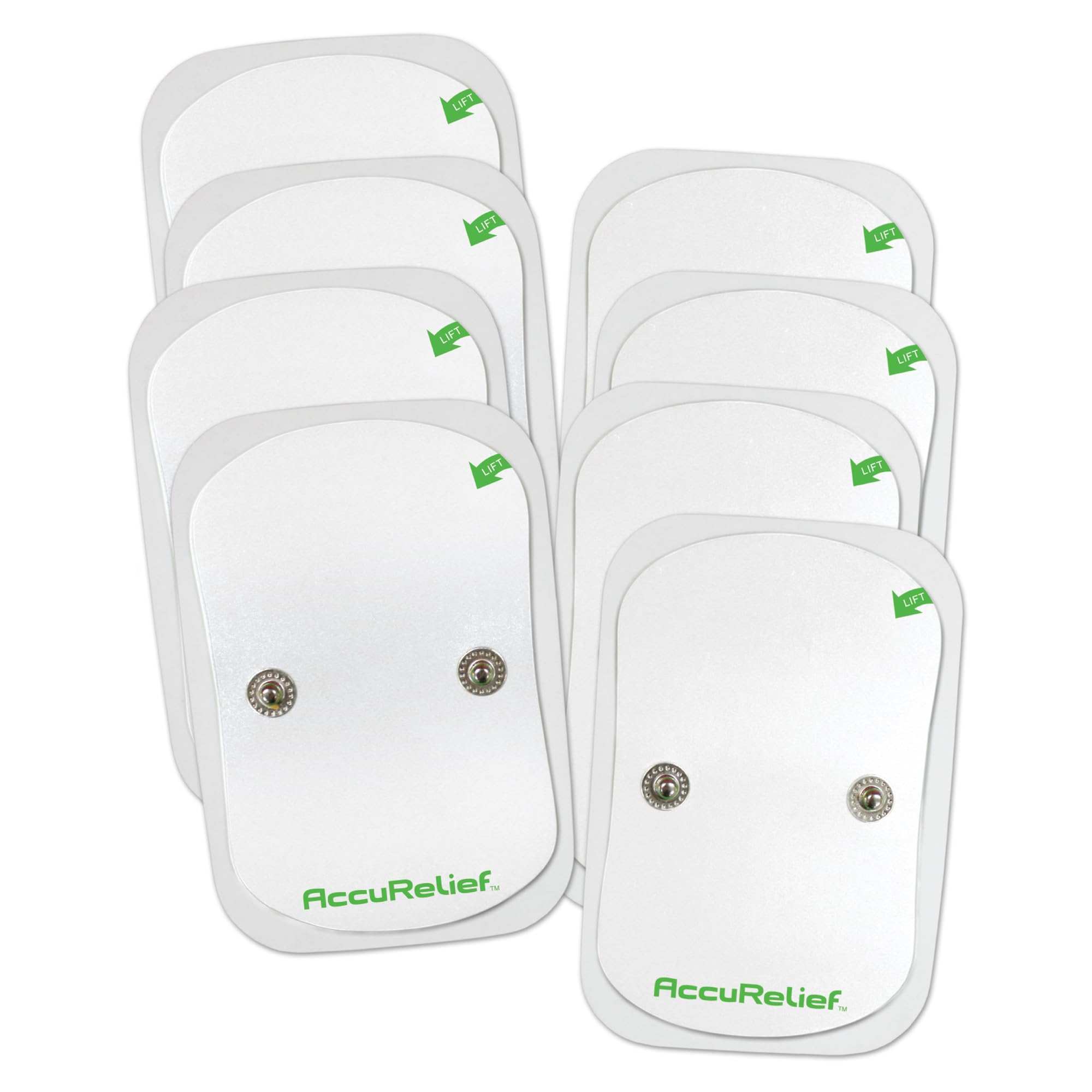 AccuRelief Wireless TENS Electrotherapy Pain Relief System Supply Kit (Packaging May Vary), Works with AccuRelief Wireless Remote Control TENS Device (ACRL-9000), 2 Pair (Pack of 1) AccuRelief uk supplements
