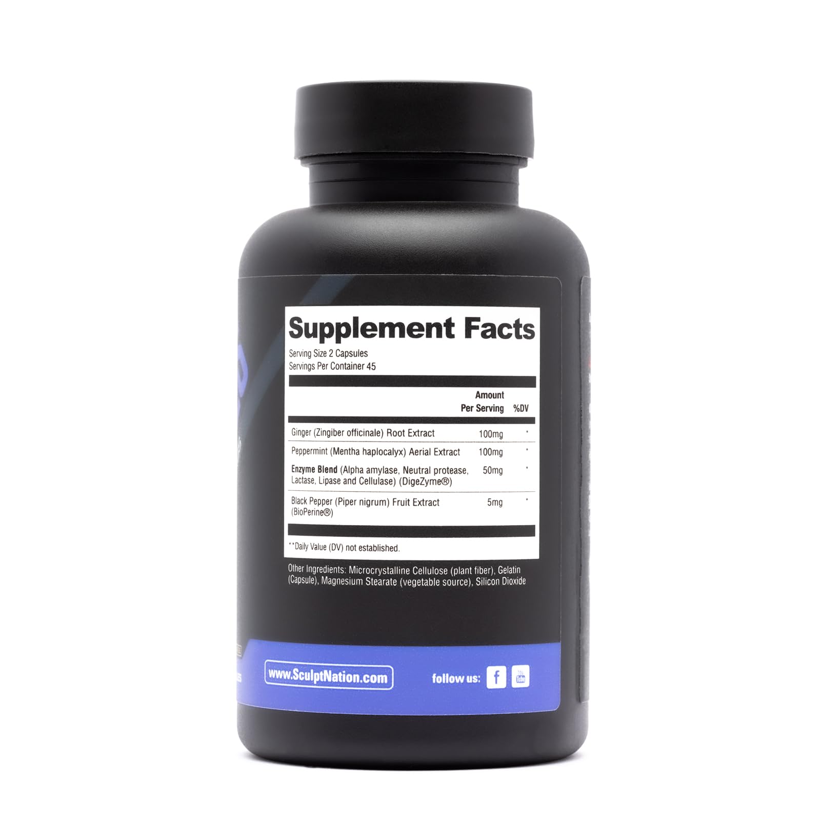 Sculpt Nation by V Shred Digestive Enzymes - Multi Enzyme for Digestion and Gut Health Sculpt Nation uk supplements