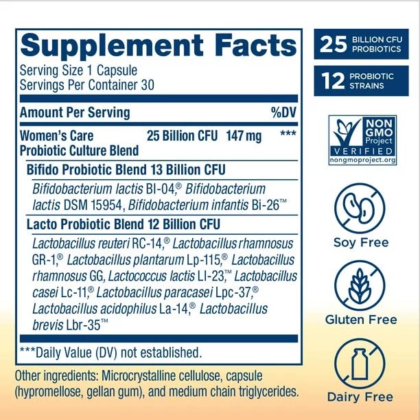 jogi Womens Wellness, Womens Care Probiotic, 25 Billion CFU Per Cap., Supports Vaginal pH and Yeast Levels jogi uk supplements