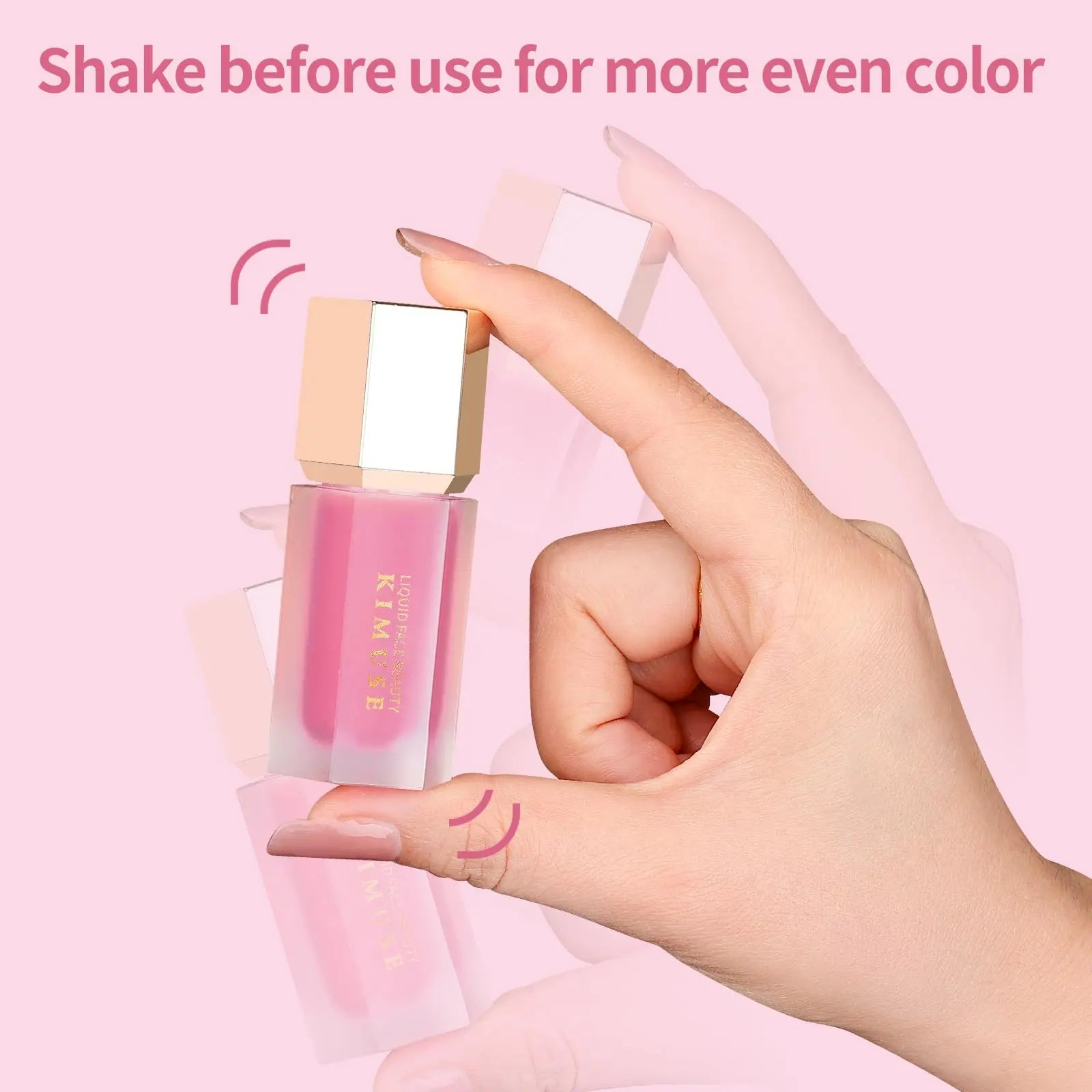 KIMUSE Liquid Blush, Long-Wearing Pigmented Soft Cream Face Blush, Waterproof, Smudge Proof, Dewy Finish KIMUSE uk supplements