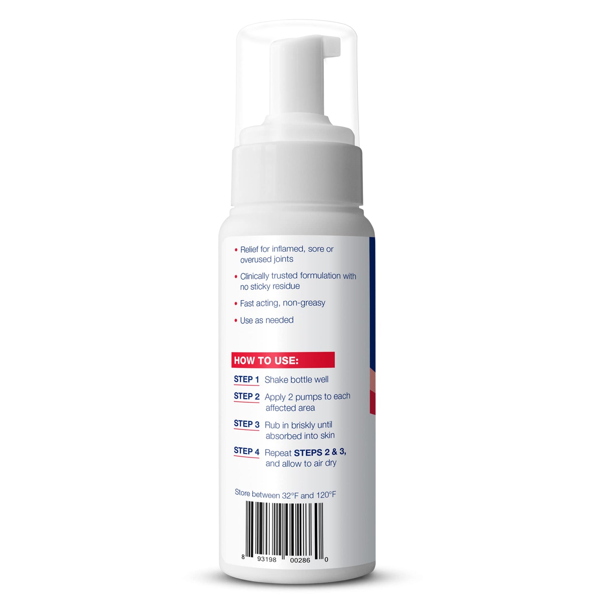 Theraworx Fast-Acting Joint Relief Foam Joint Discomfort & Inflammation Relief - 7.1 oz - 1 Count Theraworx uk supplements