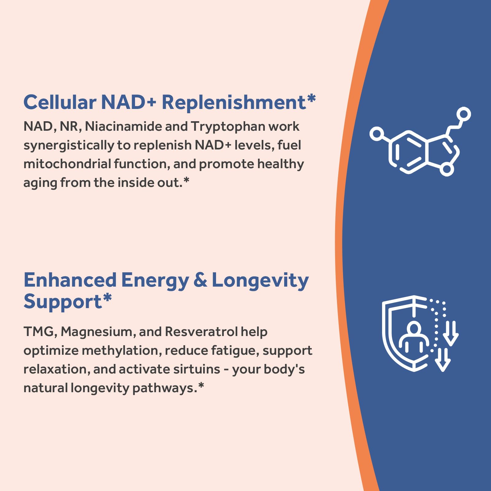 Doctor's Recipes NAD Supplement, Nicotinamide Riboside, Resveratrol, NMN Alternative for Anti-Aging, w/Magnesium Glycinate & L-Tryptophan, 650mg Per Serving, Energy & Mood Boost, 60 Vegan Capsules Doctor's Recipes uk supplements