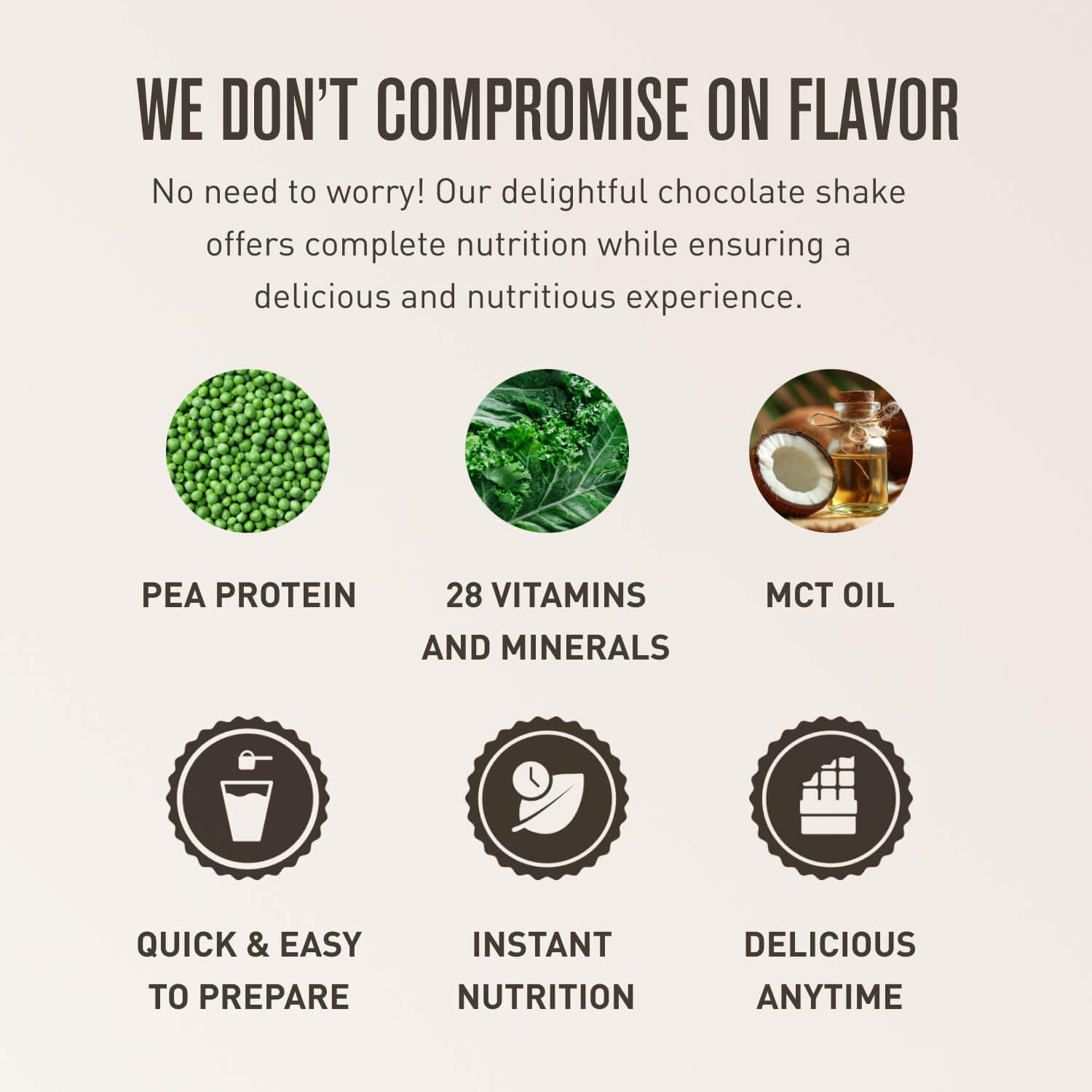 Basecamp Complete Nutrition Shake by Chuck Norris Roundhouse Provisions – Plant-Based Emergency Meal with 18g Protein & 28 Essential Nutrients – Rich Chocolate Flavor – 10 Servings, 3-Year Shelf Life ROUNDHOUSE PROVISION uk supplements
