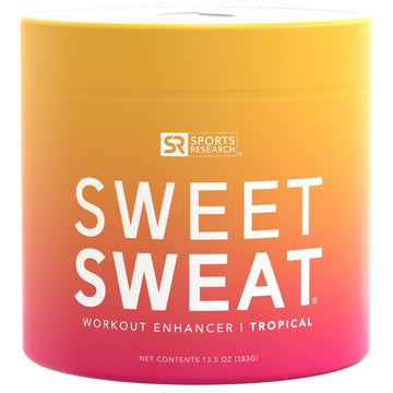 Sweet Sweat 'Workout Enhancer' Gel - Maximize Your Exercise & Sweat Faster - 13.5oz Sports Research uk supplements