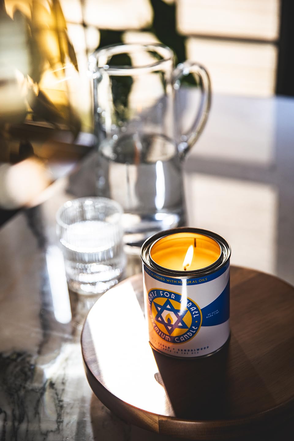Long-Burning, One-Pint Premium Candles for Men | Vintage Inspired Oil Can Design | Soy Wax FURY BROS. uk supplements