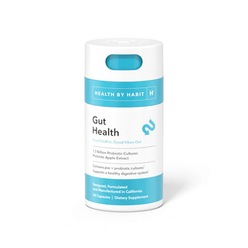 Health By Habit Gut Health Supplement (60 Capsules) - Contains 1.5 Billion probiotic Health By Habit uk supplements