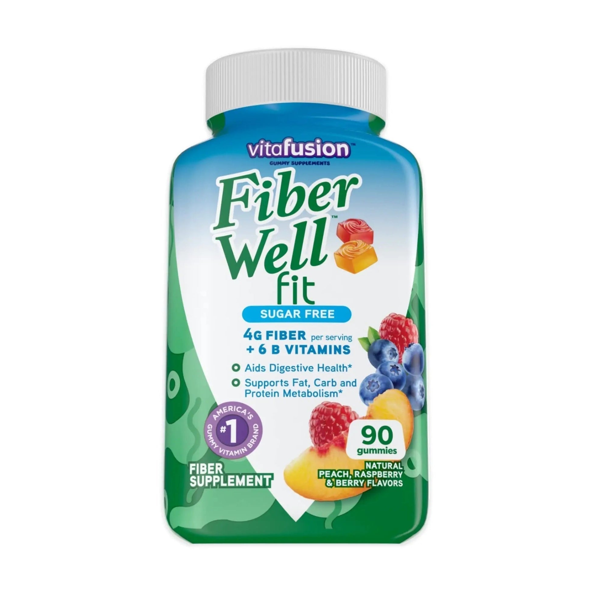 Vitafusion Fiber Well Fit Gummies, 90 Count and L’il Critters Gummy Vites Daily Gummy Multivitamin for Kids, 190 Gummies Vitafusion uk supplements