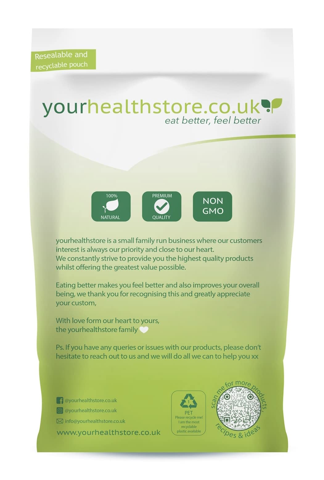 Collagen Powder 300g, 100% Pure Unflavoured, Grass Fed, Platinum Standard, Bovine yourhealthstore uk supplements