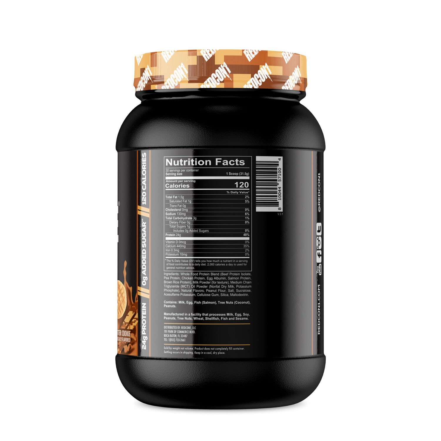 REDCON1 MRE LITE - Peanut Butter Cookie - 1.92 lb. REDCON1 uk supplements