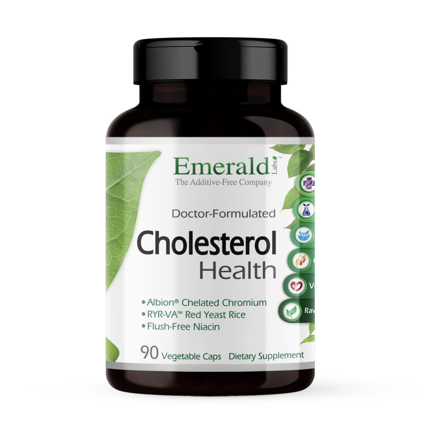 EMERALD LABS Cholesterol Health (90 Caps) & Pomegranate Extract (60 Caps) - Supports Heart Health & Immune Function - Gluten Free & Vegan EMERALD LABS uk supplements