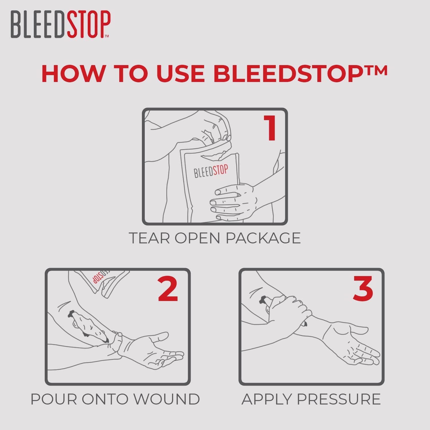 BleedStop™ First Aid Powder for Blood Clotting, Trauma Kit, Blood Thinner BleedStop uk supplements