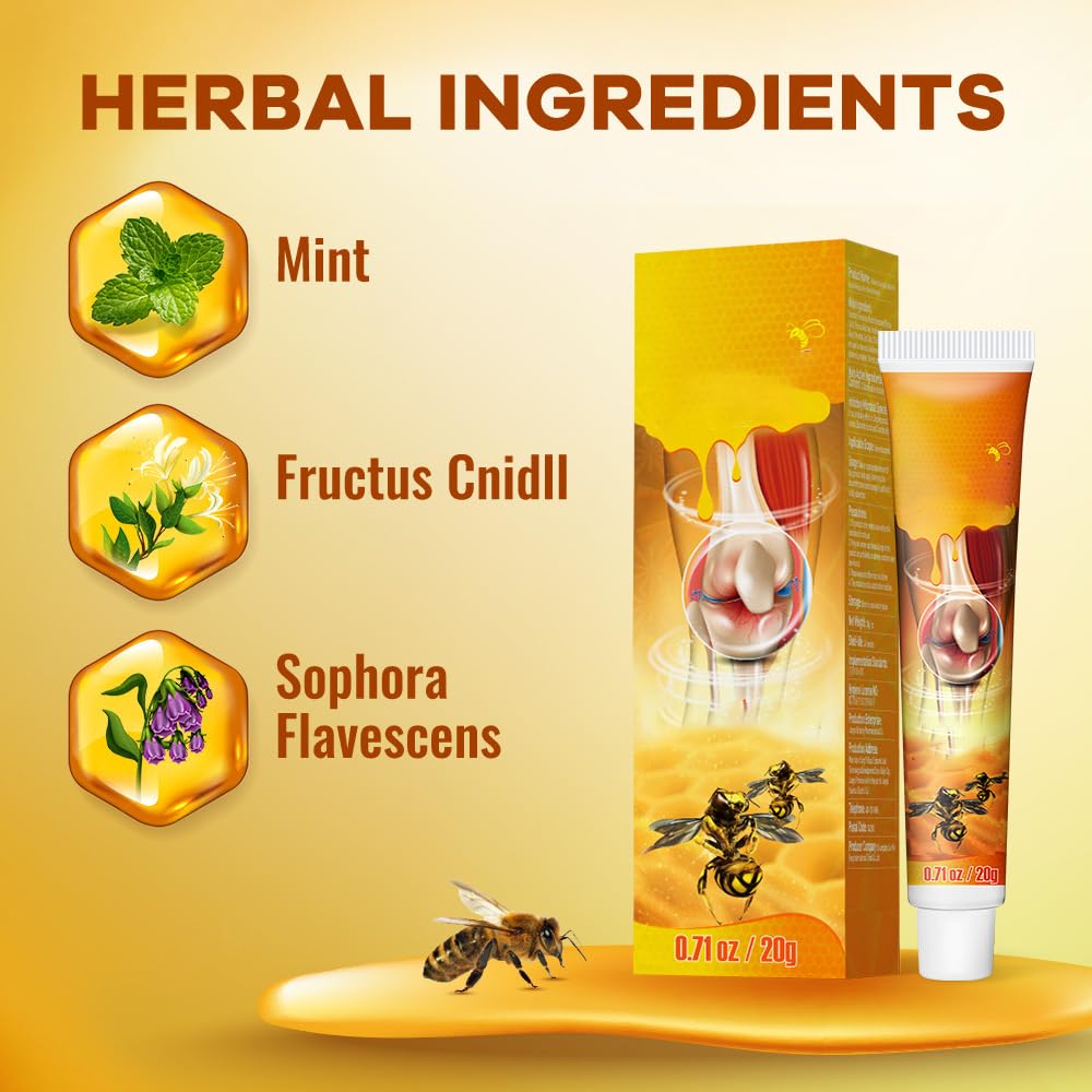 6 Pack Beevenom New Zealand Bee Venom Gel, Bee Venom Cream New Zealand Gel Joint Cream of Neck, Knee, Shoulder, Waist, Leg TW23 FEDRUGAO-1207-1 GYMZSJ uk supplements