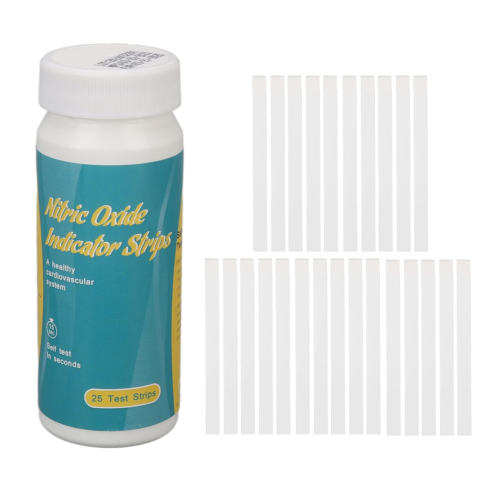 Nitric Oxide Test Strips, 25 Strips Salivary Nitric Oxide Test Strip Instant Results for Daily Kadimendium uk supplements