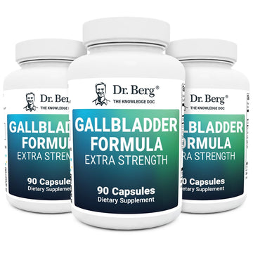 Dr. Berg Gallbladder Formula Extra Strength - Made w/Purified Bile Salts & Ox Bile Digestive Dr. Berg Nutritionals uk supplements