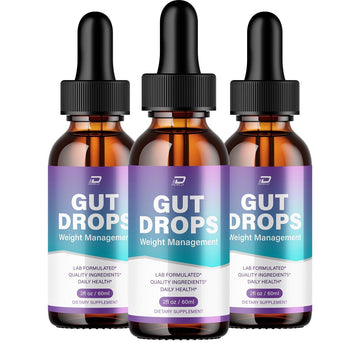 Indelo Gut Drops Healthy Formula – GutDrops All Natural Healthy Levels - Extra Strength Liquid, Reviews (3 Pack – 3 Month Supply) Indelo uk supplements