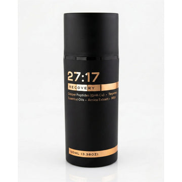 27:17 Recovery - Joint and Muscle Recovery Cream with Copper Peptide (GHK-Cu), Arnica and MSM - Fast-Absorbing Lotion for Post-Workout and Daily Recovery - Non-Greasy, Made in USA (3.38 fl oz / 100ml) 27:17 uk supplements