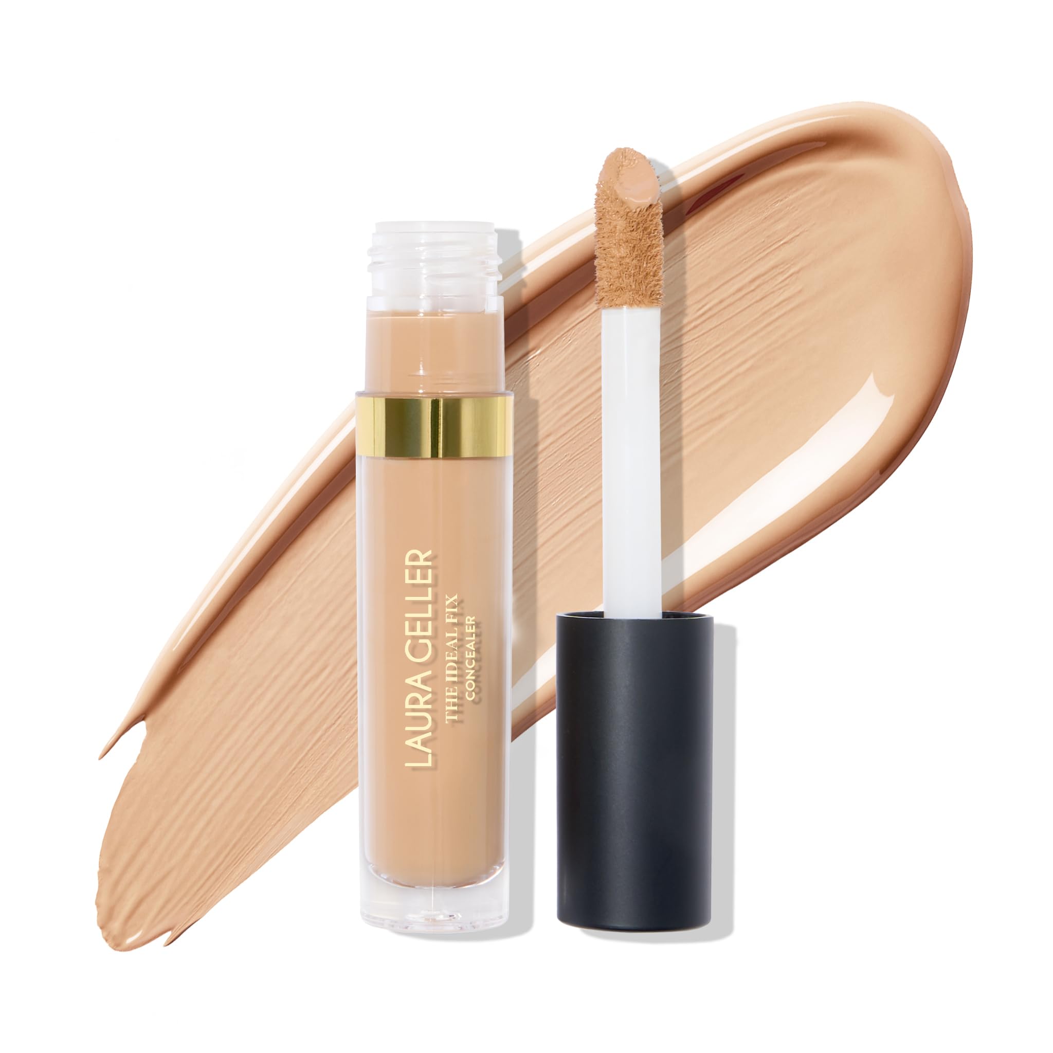 LAURA GELLER NEW YORK The Ideal Fix Concealer - Light - Buildable Medium to Full Coverage Liquid Concealer - Covers Under Eye Dark Circles & Blemishes - Long-Lasting LAURA GELLER NEW YORK uk supplements