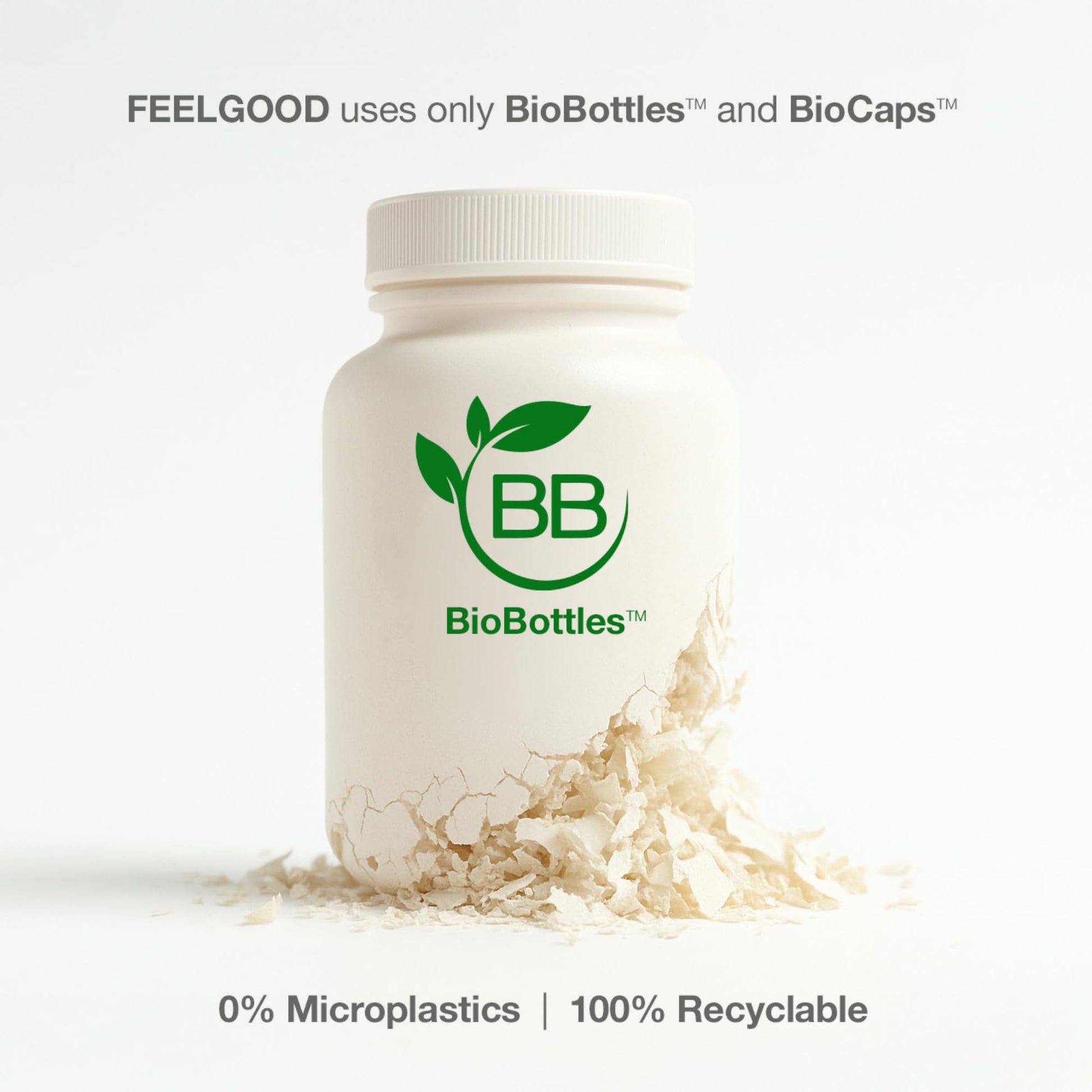Feelgood Company NAD+ Supplement - Anti-Aging & Cellular Energy Support - Supports Energy, Cognitive Function & Cellular Health - 60 Capsules - NAD+ Precursor FeelGood Superfoods uk supplements