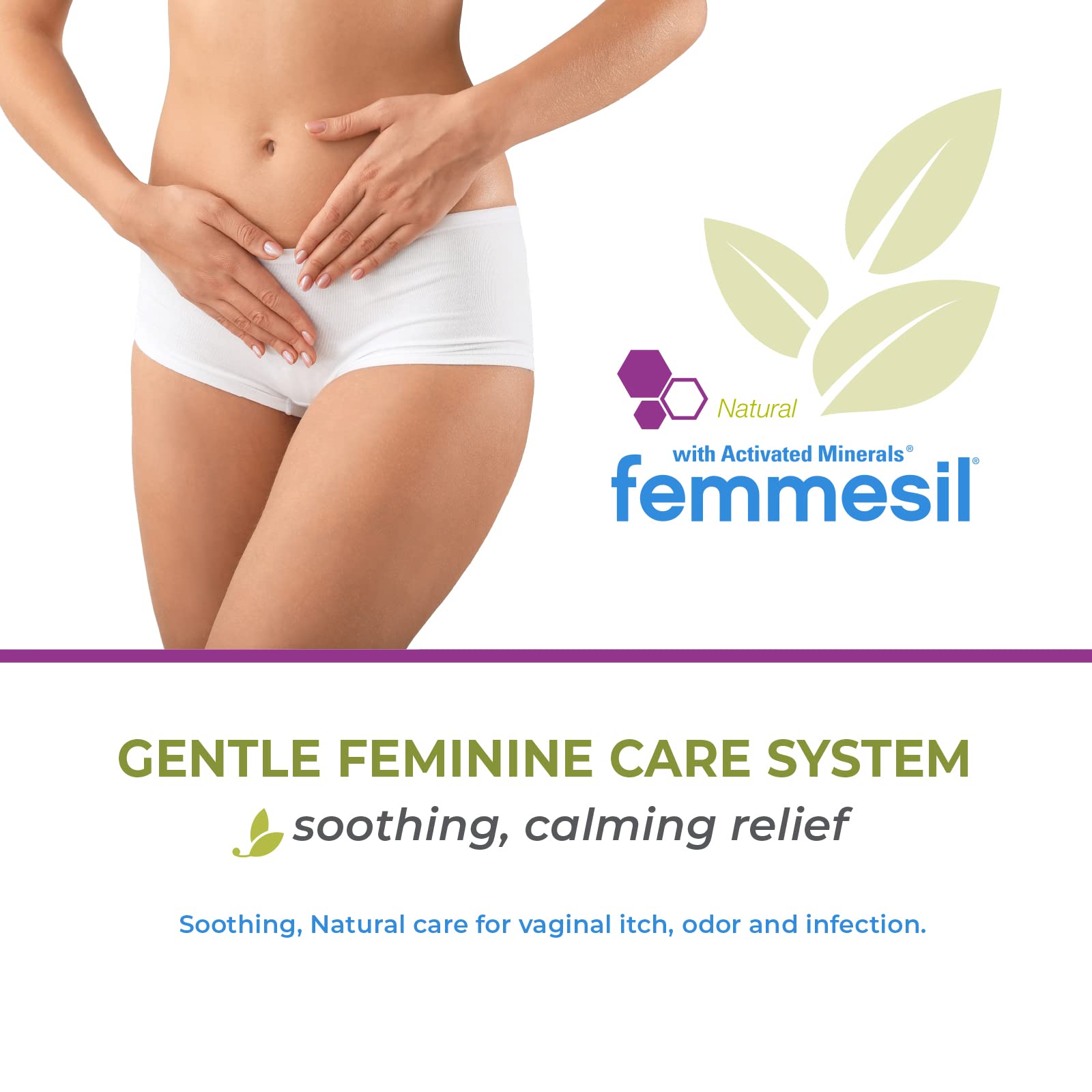 Femmesil Feminine Care Vaginal Health Antifungal Cream for Relief from Yeast Infection, Vaginal Itch & Irritation Aidance uk supplements