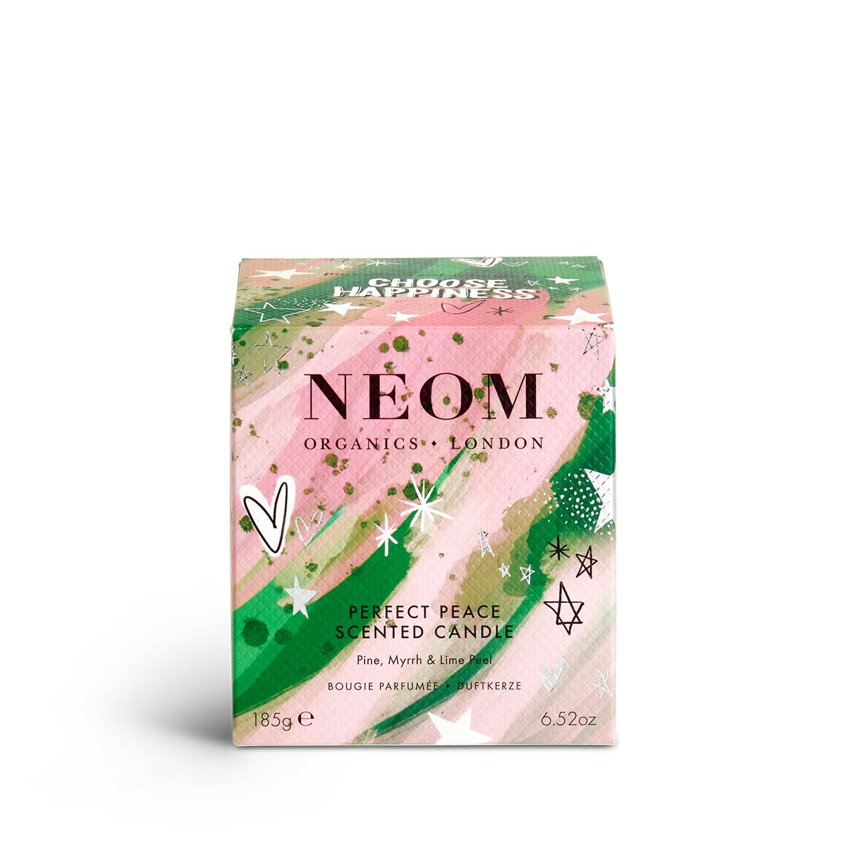 NEOM- Perfect Peace Luxury Scented Candle | Pine, Myrrh & Lime Peel | Christmas Gift… (1 Wick) Neom uk supplements