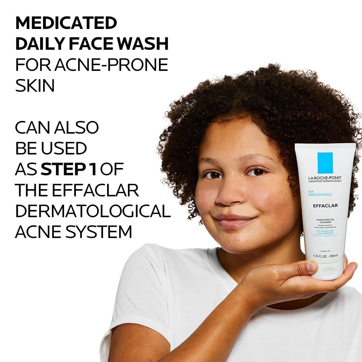 La Roche-Posay Effaclar Medicated Gel Facial Cleanser, Foaming Acne Face La Roche-Posay uk supplements