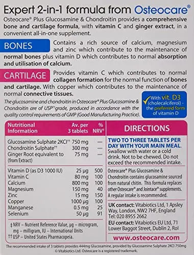 Vitabiotics Osteocare Joint Vitabiotics uk supplements