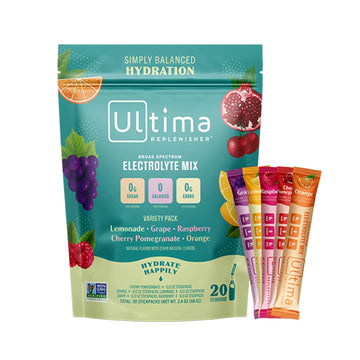 Ultima Replenisher Daily Electrolyte Drink Mix – Original Variety, 20 Stickpacks – Hydration Ultima Replenisher uk supplements