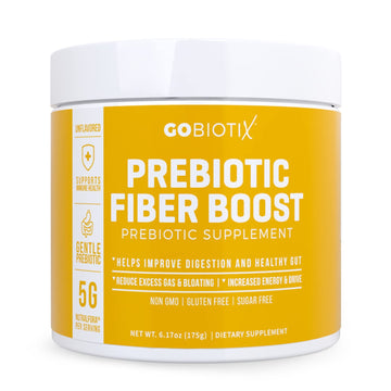 GOBIOTIX Prebiotic Fiber Powder Supplement - Supports Digestive Health & Regularity GOBIOTIX uk supplements